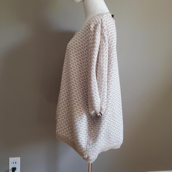 Lane Bryant dolman short sleeve sweater plus - Picture 2 of 9